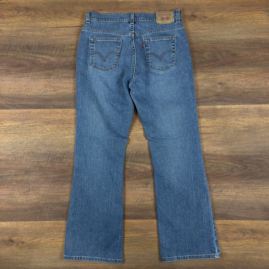 Y2K Levis 515 Nouveau Boot Cut Jeans Womens 10M Medium Wash
