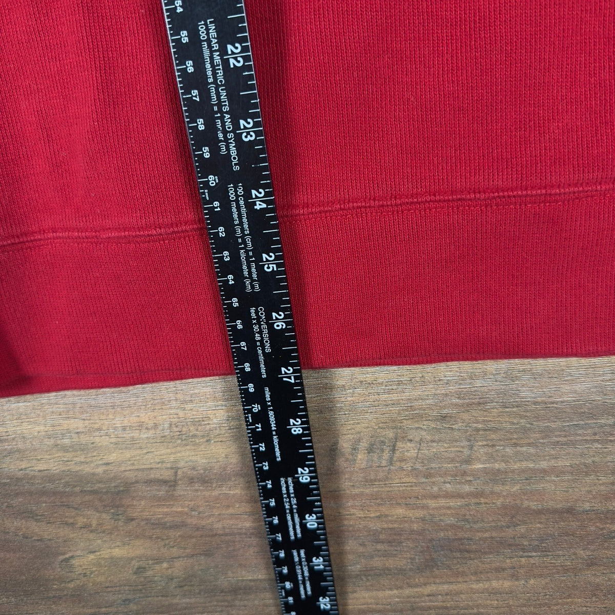 Tommy Hilfiger Red Ribbed Quarter Zip Sweater Mens L Preppy