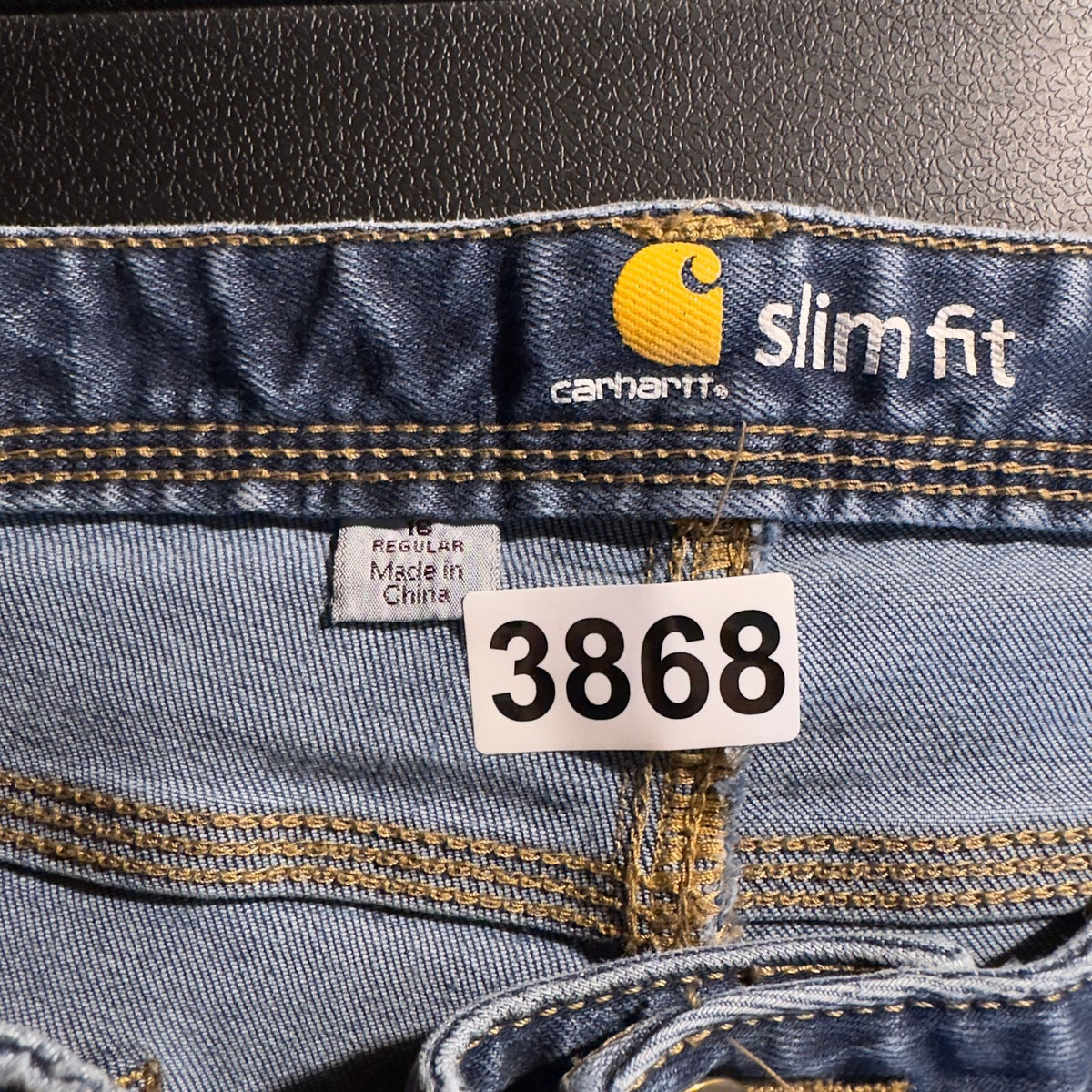 Carhartt Slim Fit Jeans Kids Size 18 Regular Blue