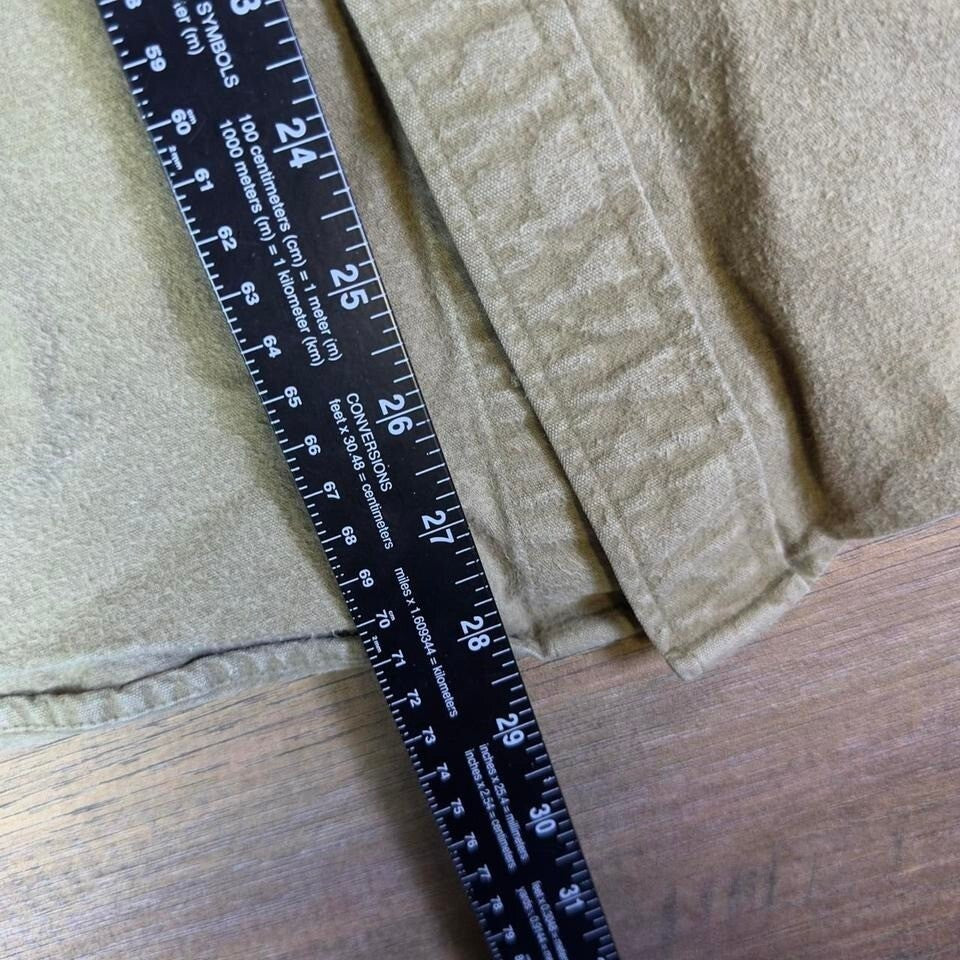 Guide Series Button Up Shirt Mens XL Tan Workwear Rugged