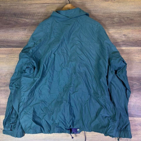 Columbia Women's XL Radial Sleeve Jacket Green Purple Vintage 90s
