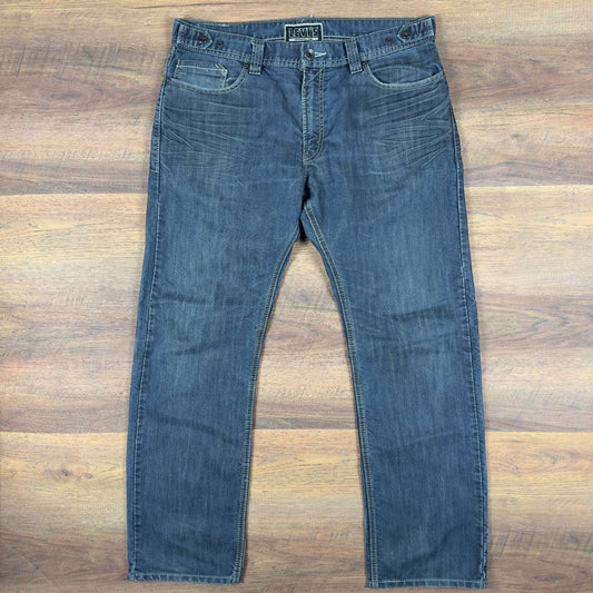 Levis 514 Slim Straight Jeans Mens 36x30 Blue Medium Wash