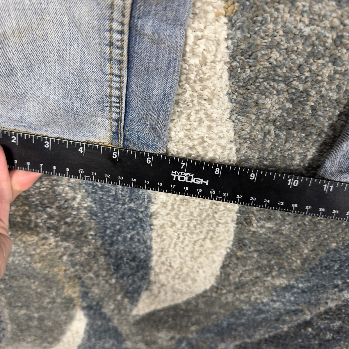 Southpole Skinny Moto Jeans Mens 32x32 Light Wash Distressed