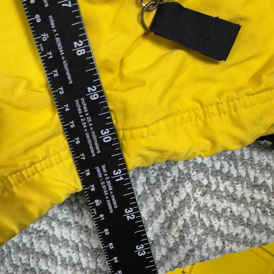 EBTEK Jacket Womens M Yellow Insulated Hooded Outdoor Winter Parka