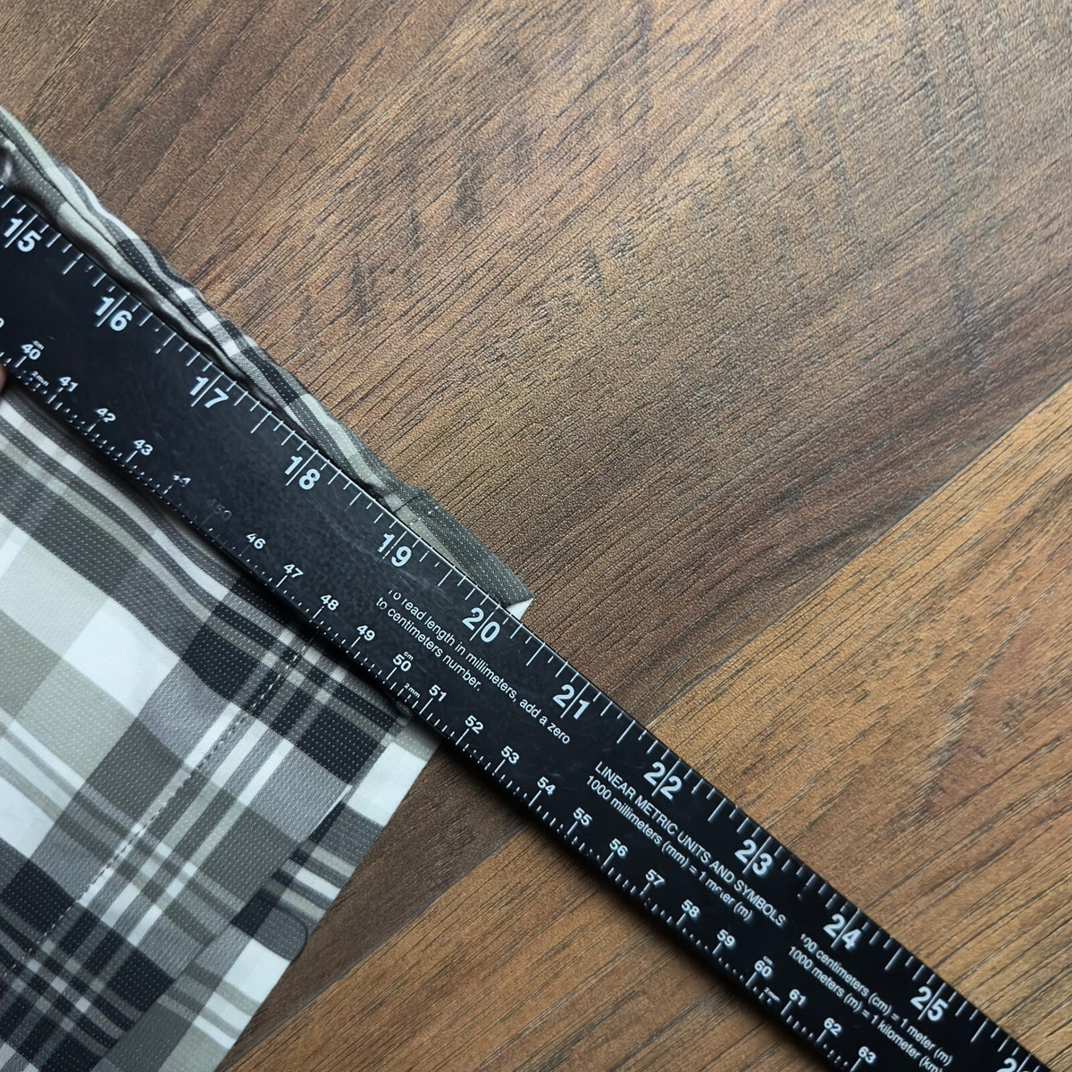Chaps Plaid Flat Front Shorts Mens 36 Grey Black Baggy Golf