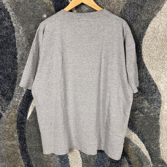 Harley Davidson T-Shirt Mens XL Gray Embroidered Logo Biker