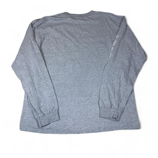 Split Rock Lighthouse Long Sleeve Graphic Tee Men XL Gray MN