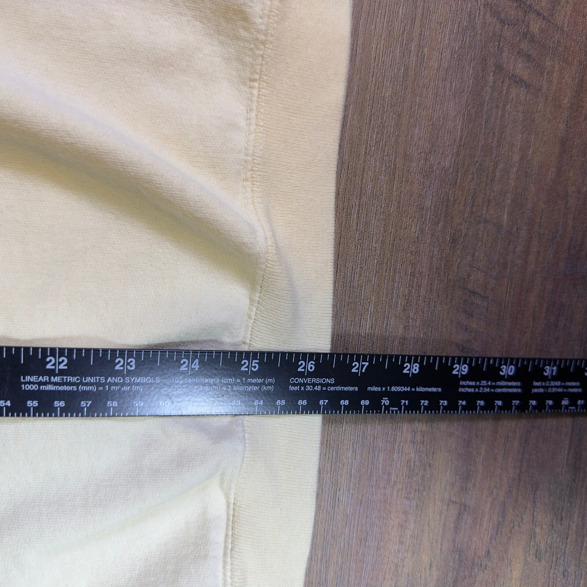 Vintage 90s Carolina Clothing Co Sweatshirt Pale Yellow USA