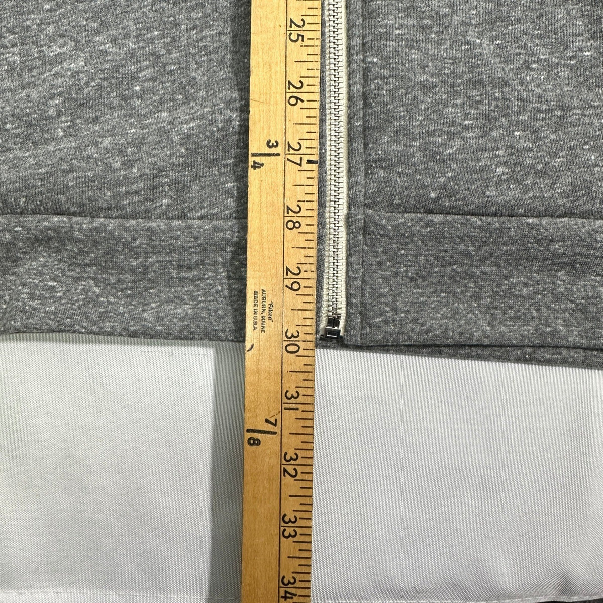 NWT Royal Apparel Mens 2X Zip Hoodie Gray Eco-Friendly