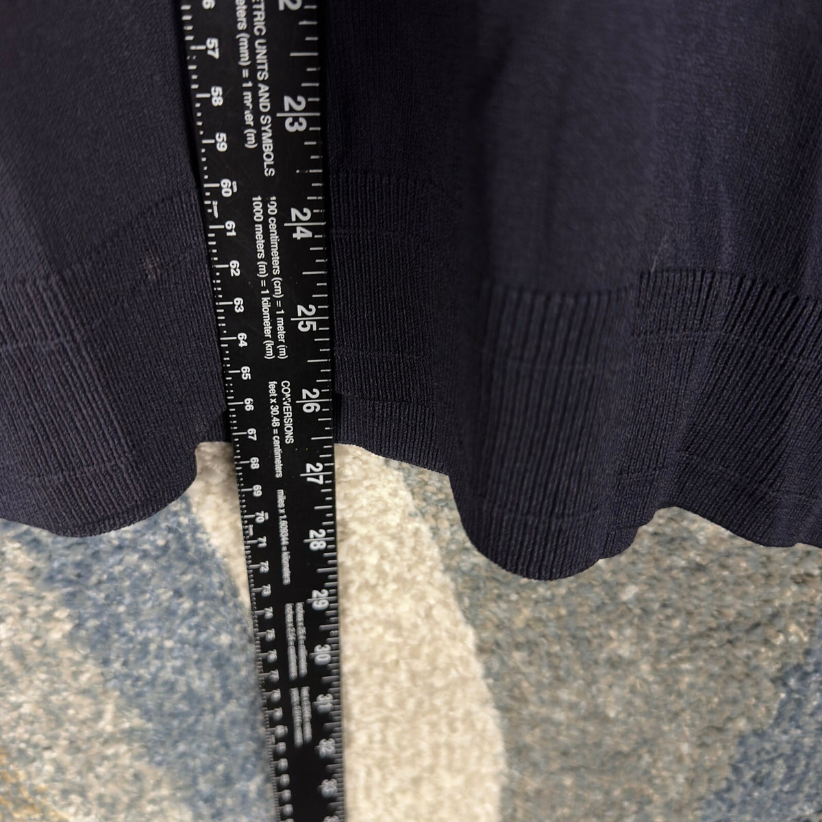 Hugo Boss Crew Neck Sweater Mens L Navy Blue Quiet Luxury