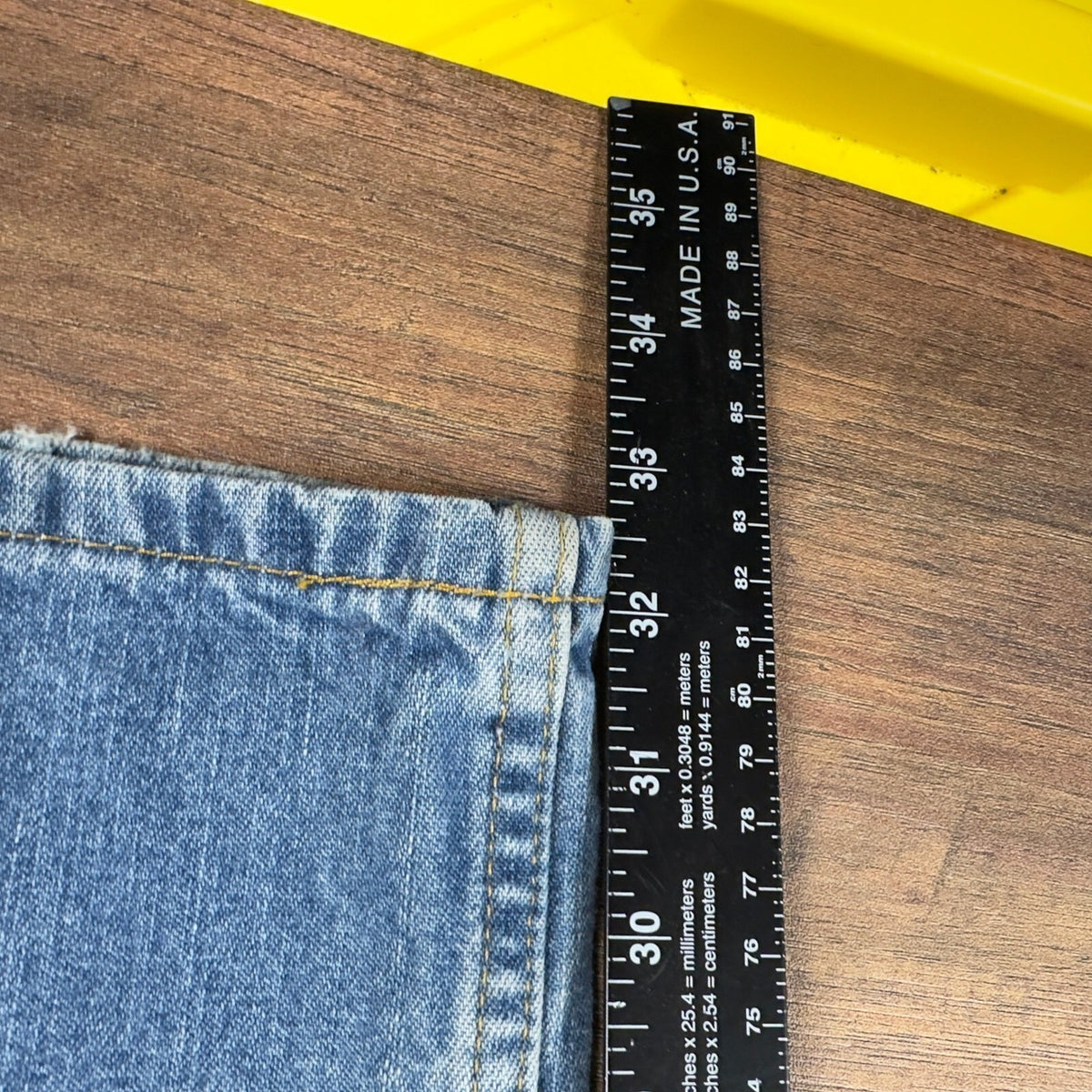 Key Industries Carpenter Jeans Mens 33x32 Medium Wash Baggy