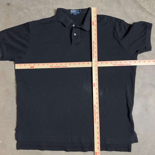 Polo Ralph Lauren Black Polo Mens XL Cotton