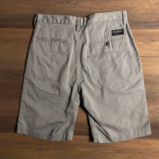 Billabong Carter Chino Walk Shorts Mens 29 Grey Surf Skate