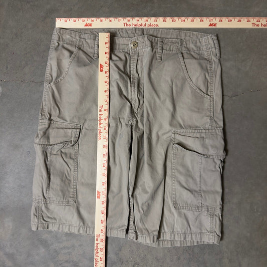Levi's Cargo Shorts Mens 34 Khaki Baggy Streetwear Utility