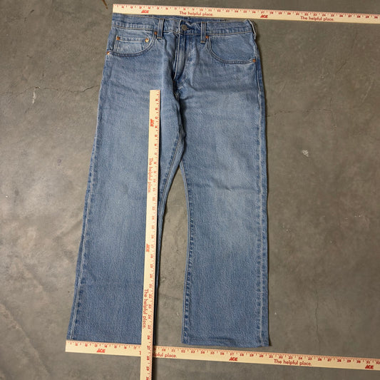 Levi's Premium 517 Bootcut Mens Western Jeans W31 L30 Light