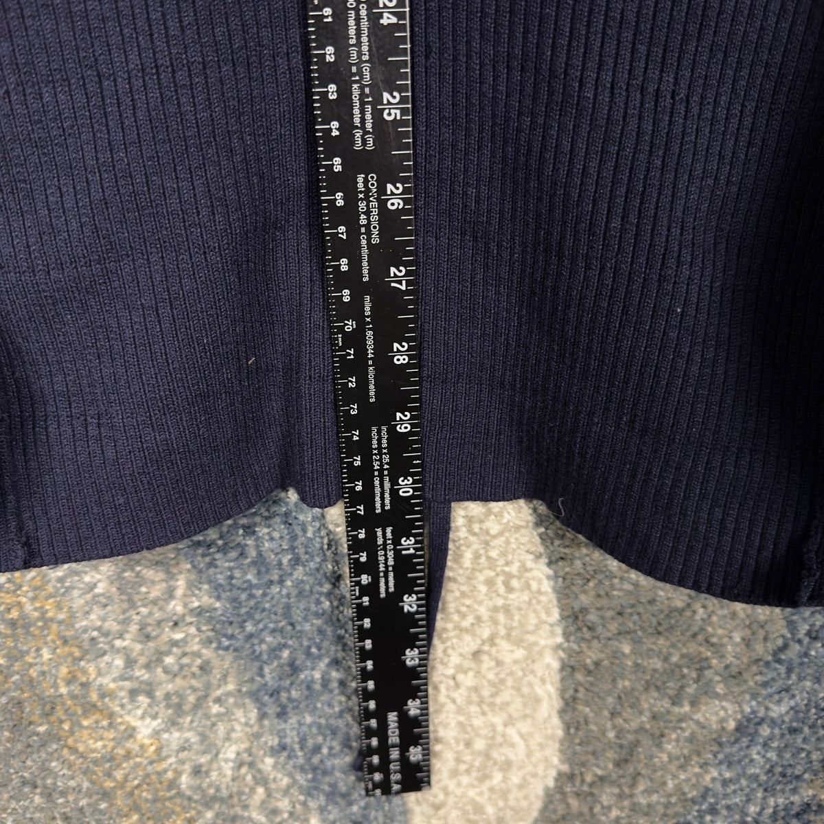 Lululemon Bliss Wrap Cardigan Womens 2 Navy Cashmere Blend