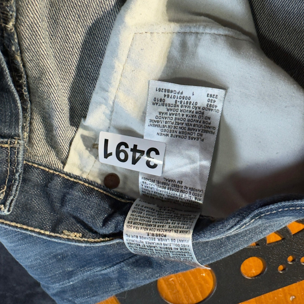 Vintage Y2K Levi's 501 Original Fit Jeans Mens 38x32 Blue Baggy