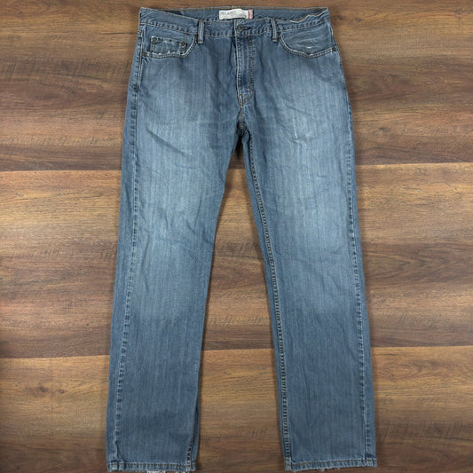 Vintage Y2K Levis 559 Relaxed Straight Jeans Mens 36x34 Blue
