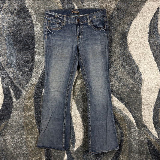 Y2K Vanity Bootcut Jeans Womens 31x34 Medium Wash Tall