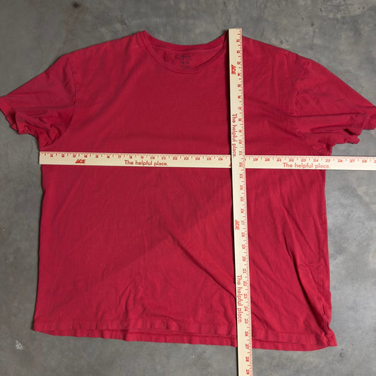 Polo Ralph Lauren Red Tee Mens XL Cotton