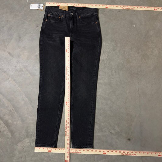 NWT Polo Ralph Lauren Mid Rise Skinny Jeans 26 Black