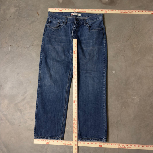 Levi's 505 Regular Jeans Boys 14 Husky 33x28 Medium Blue