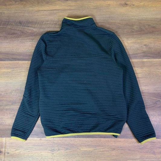 Ducks Unlimited Fleece Pullover Green Snap Collar Hunting