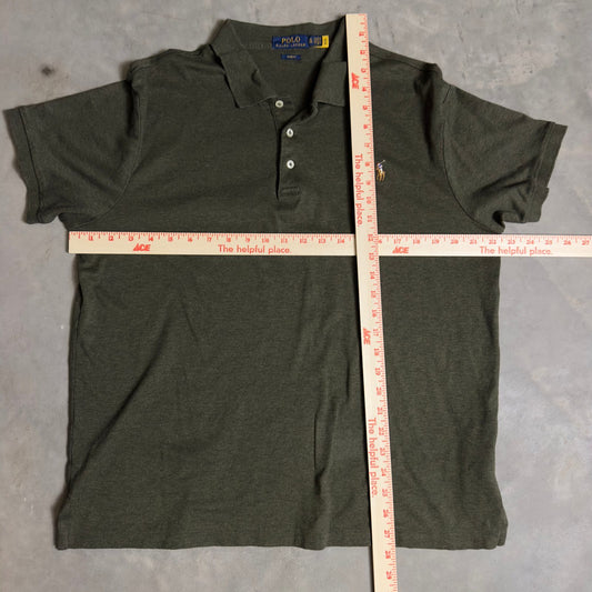 Polo Ralph Lauren Slim Fit Polo Mens XL Green