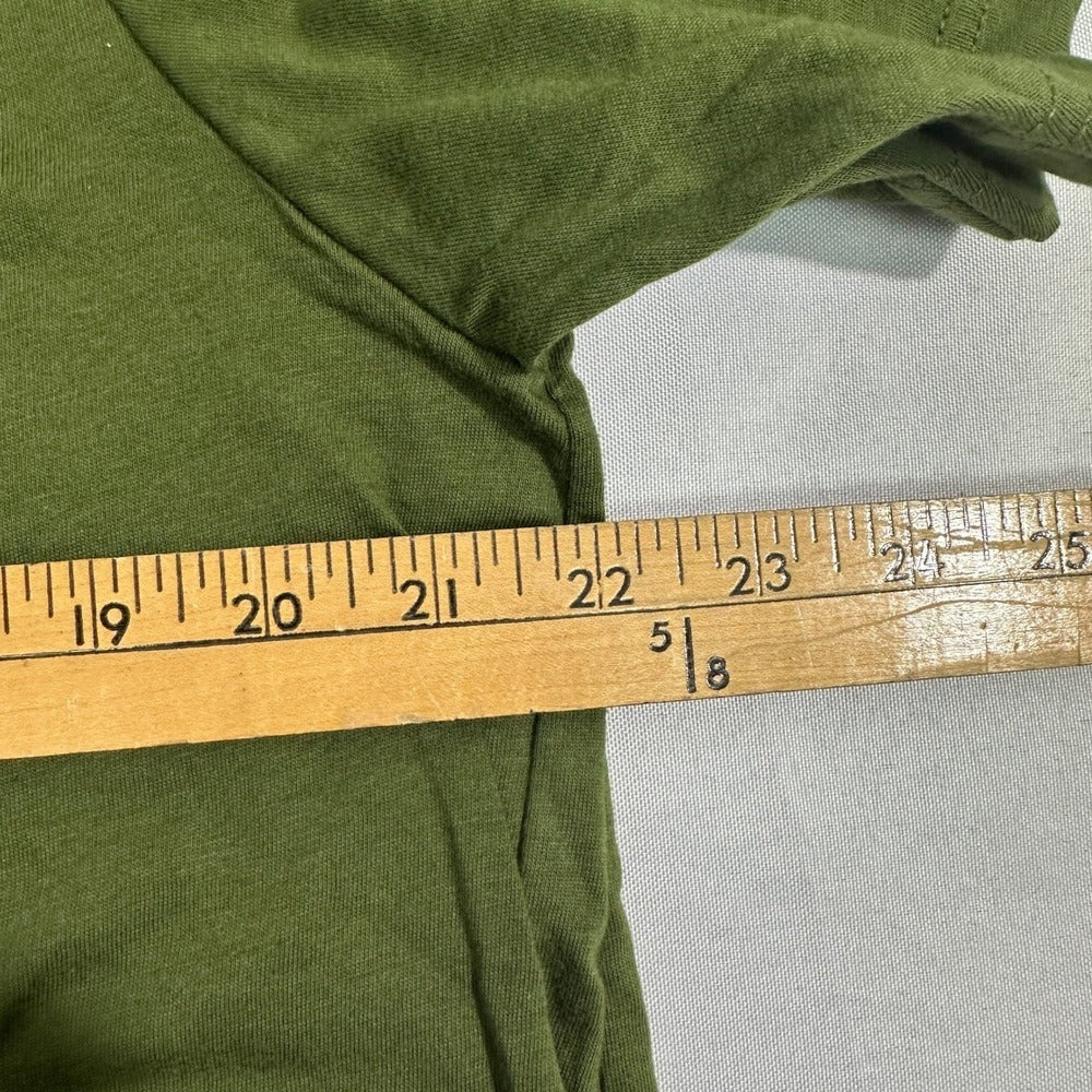 NWT Bella + Canvas Mens XL Olive Green Cotton T-Shirt