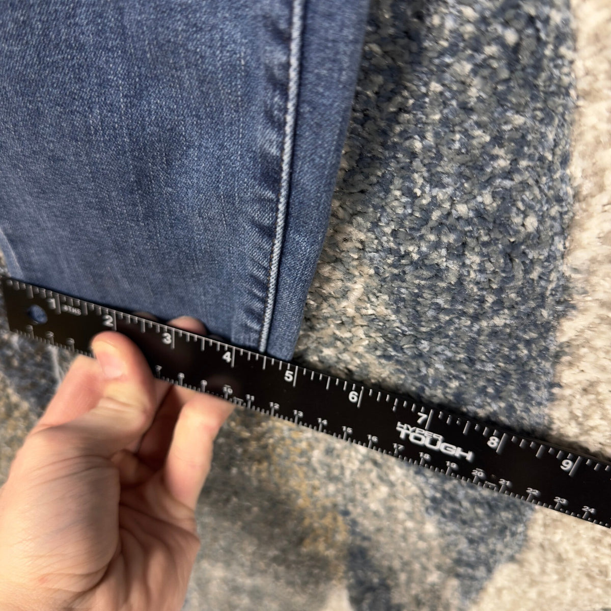 Levis Premium Big E Mile High Skinny Jeans Womens 27 Blue