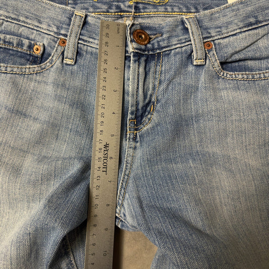 American Eagle Favorite Boot Cut Jeans Womens 2 Light Wash