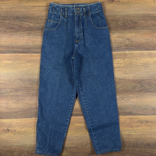 Vintage 90s Paris Sport Club High Waisted Mom Jeans Womens 9