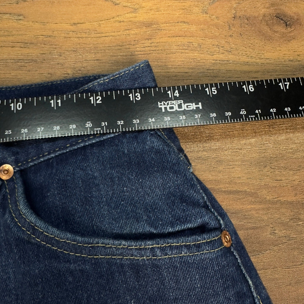Vintage Lee Riders High Waisted Straight Jeans Dark Wash 13
