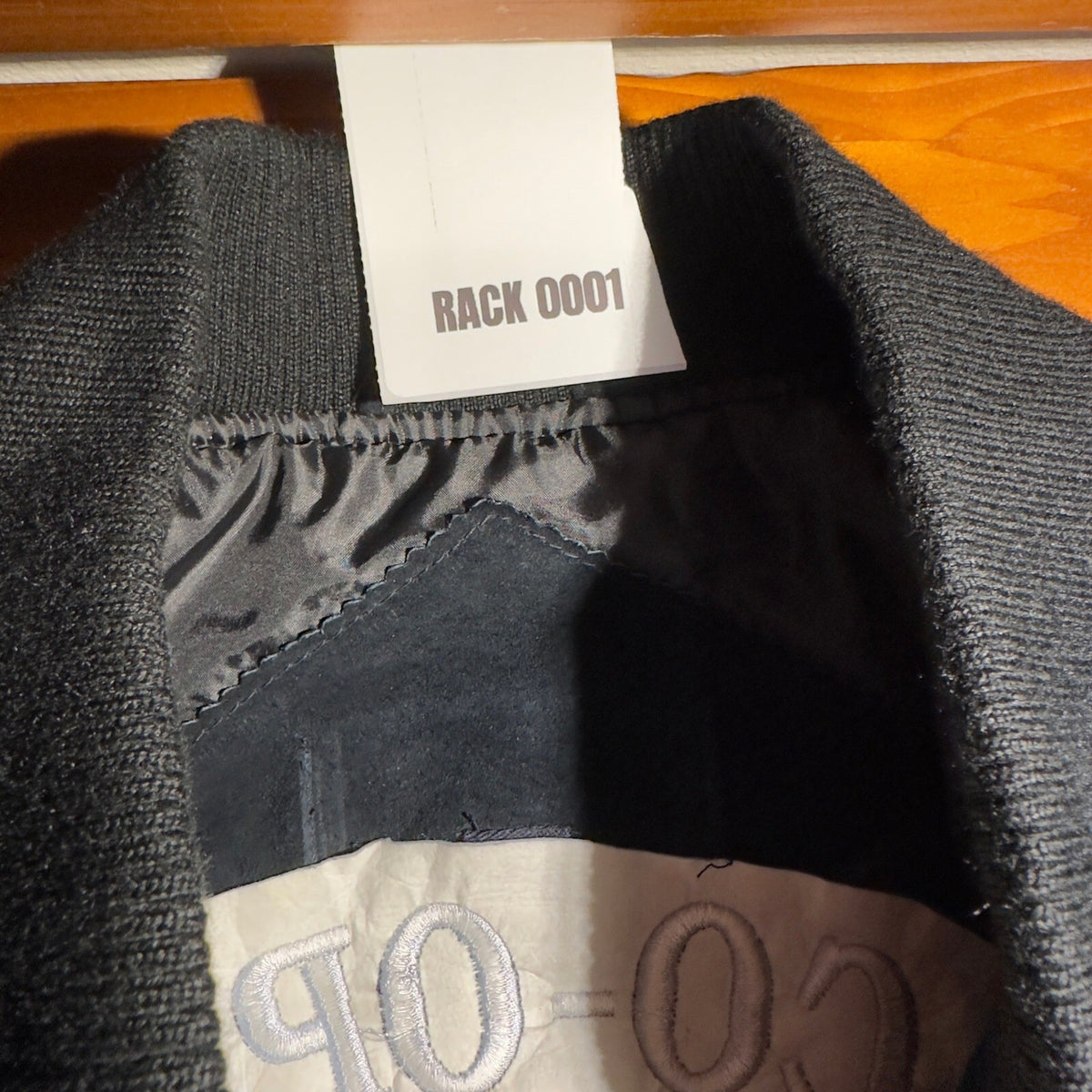 Farmers Co-Op Elevator Suede Leather Bomber Jacket Mens XL Black ND Workwear