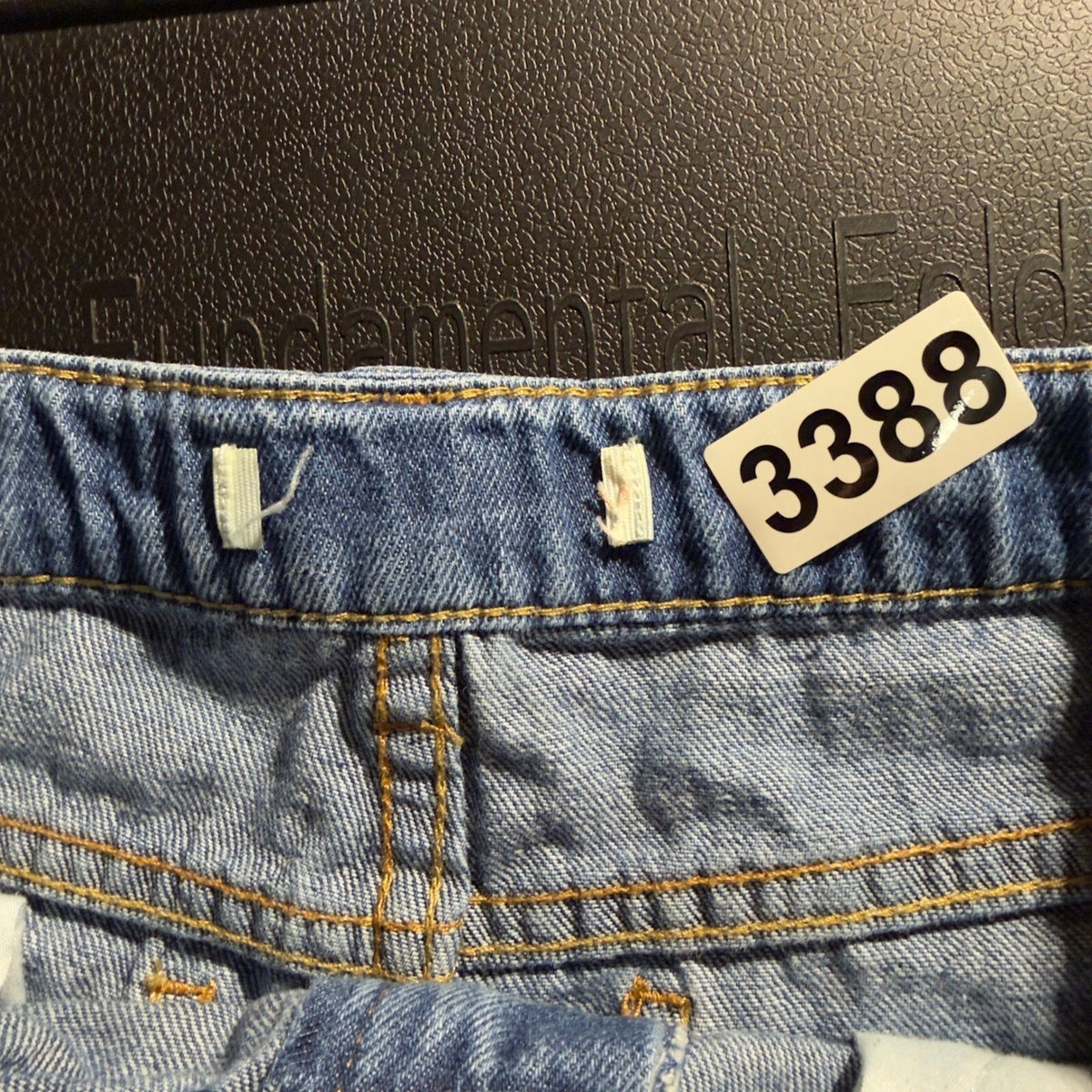 Levi's Denim Shorts Girls 22 Blue Cuffed Summer Casual Heritage Baggy