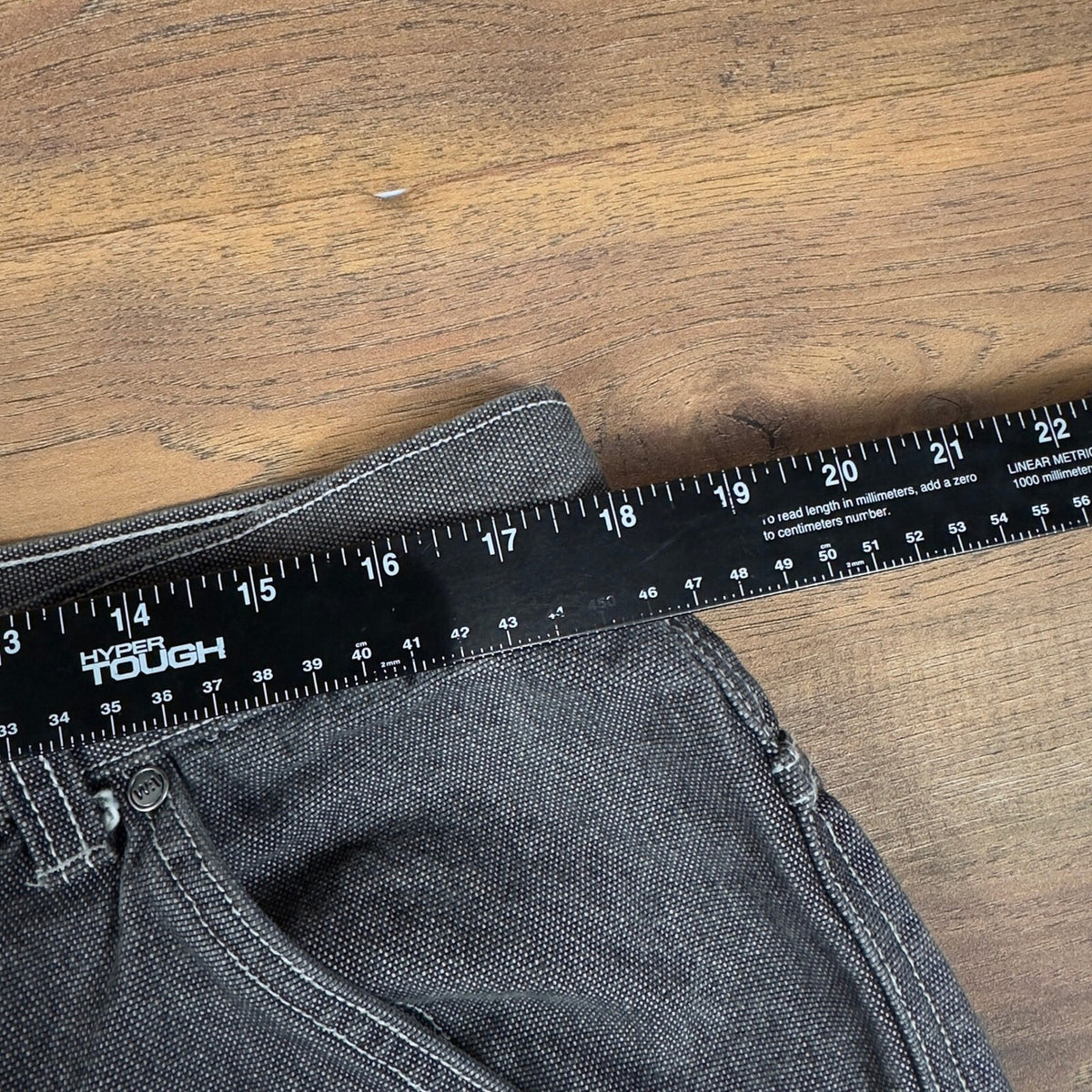 Y2K Webs Jeans Revolution Cargo Pants Mens 40x32 Gray Baggy