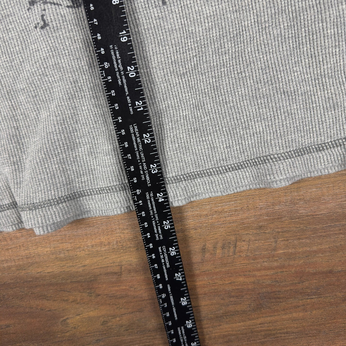 Y2K Ruff Hewn American Tour Guitars Thermal Mens XL Gray