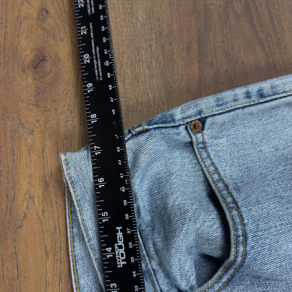 Vintage Y2K Levis 505 Jeans Mens 36x34 Light Wash Baggy