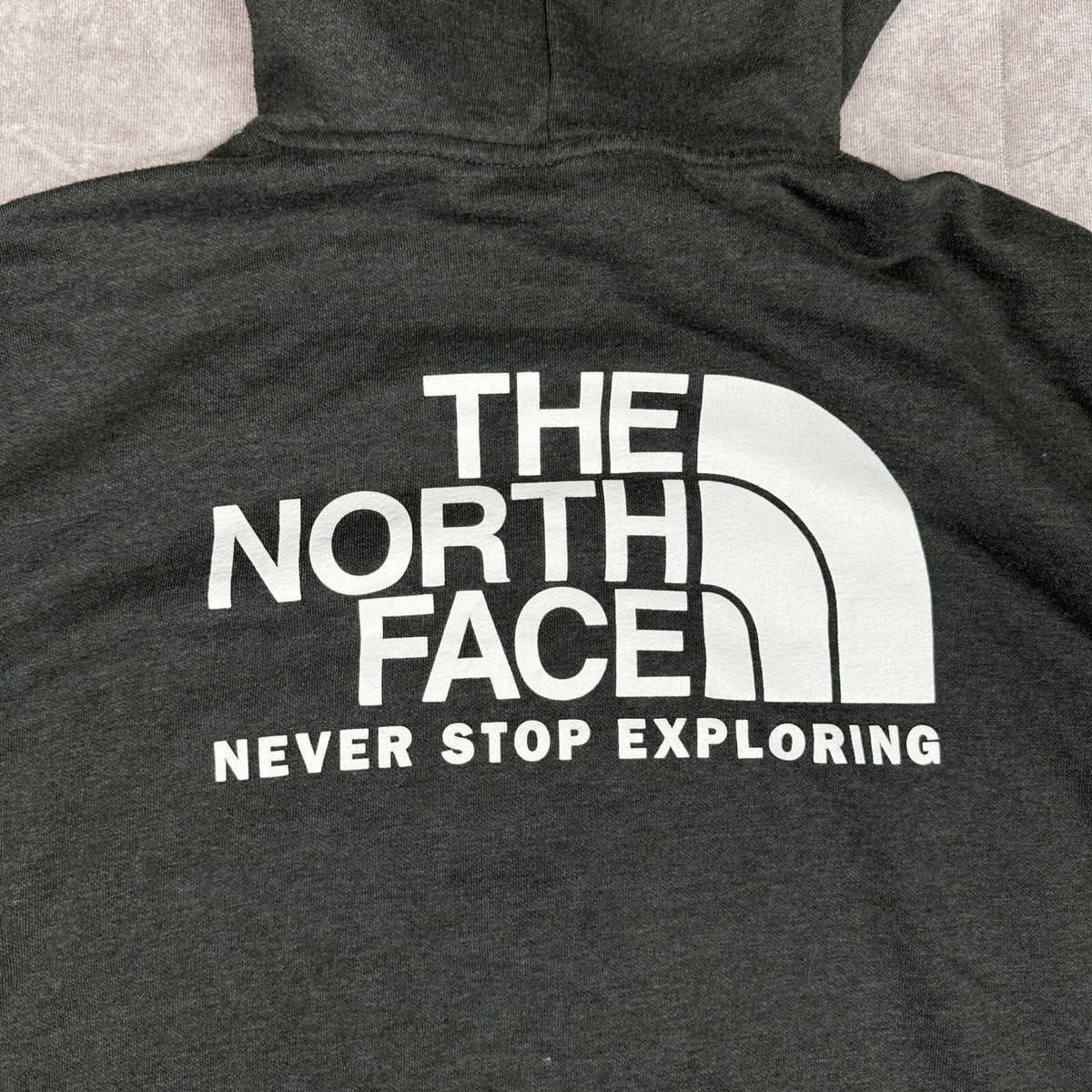 The North Face Box NSE Hoodie Mens XL Dark Heather Gray