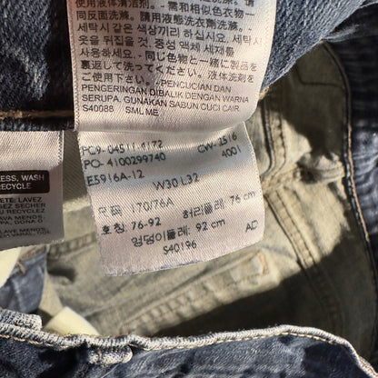 Levi's 511 Slim Fit Jeans Mens 30x32 Dark Wash Blue