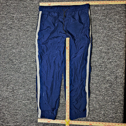 Aeropostale Jogger Track Pants Mens L Blue Gray Baggy