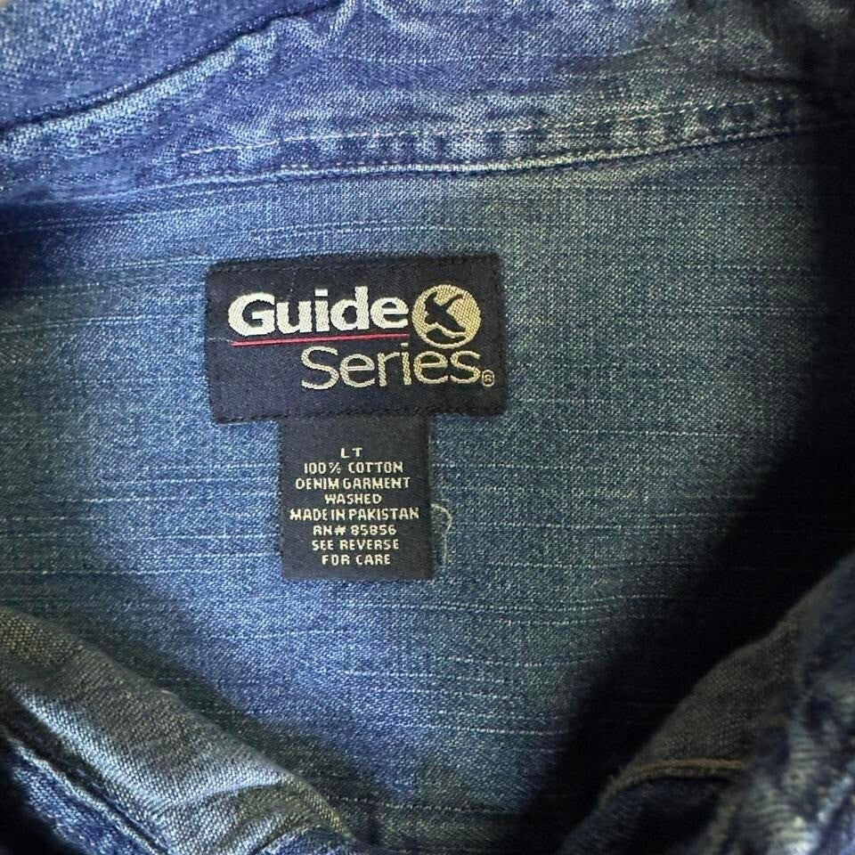 Guide Series Denim Button-Up Shirt Men's LT Blue