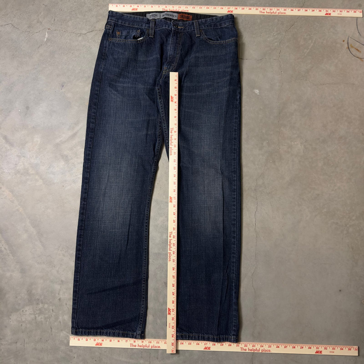Vintage Y2K Levi's Signature Slim Straight Mens 36x34