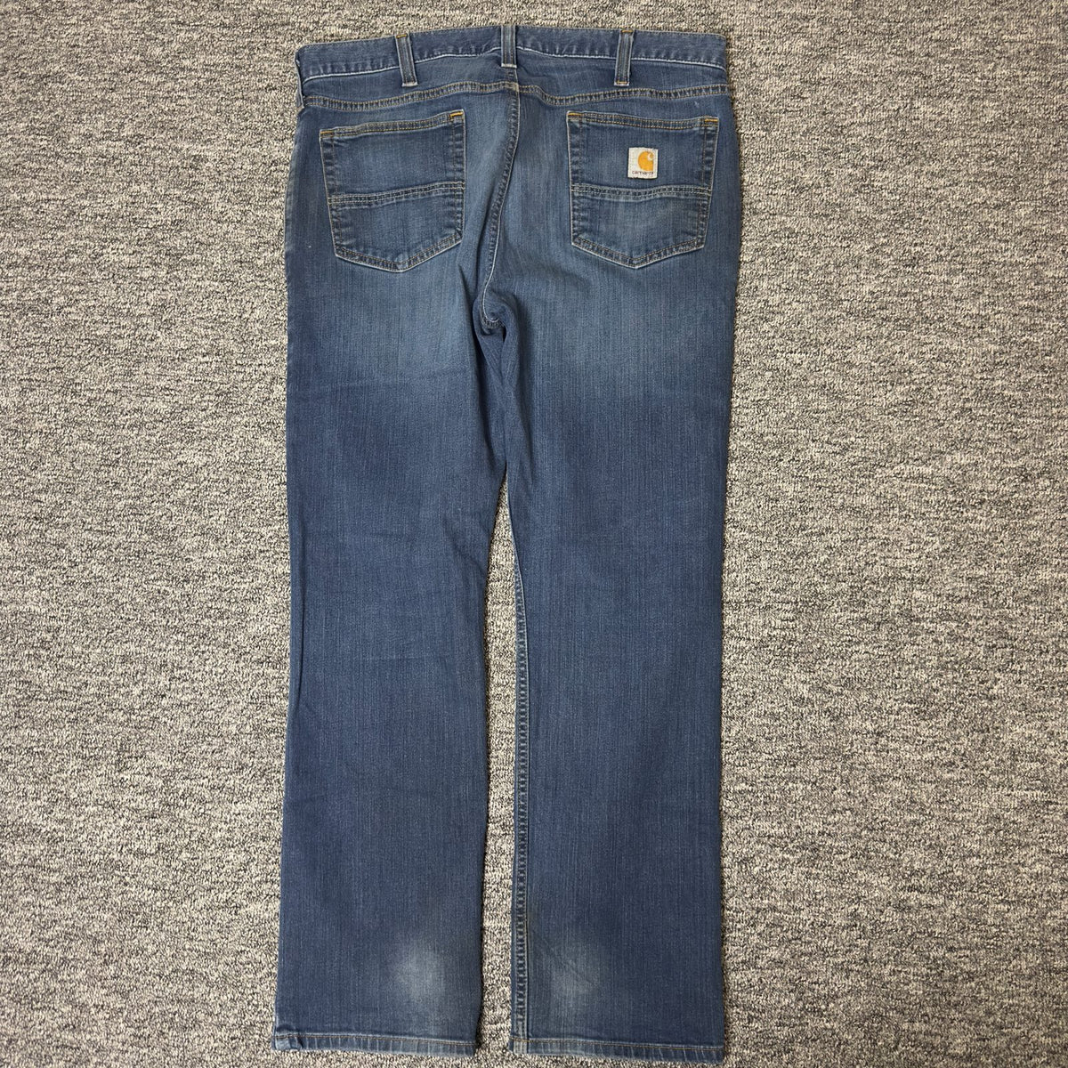 Carhartt Relaxed Fit Jeans Mens 36x30 Blue Workwear
