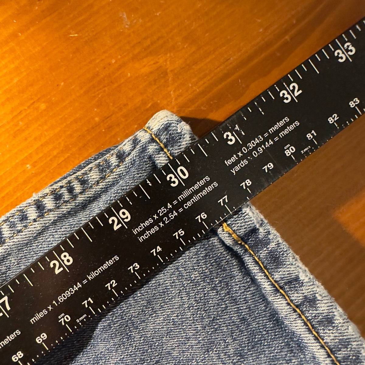 Levi's 514 Straight Fit Jeans Mens 36x30 Blue