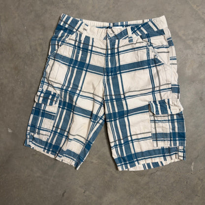 Vintage Machine Custom Co Cargo Shorts Mens 32 Baggy Y2K