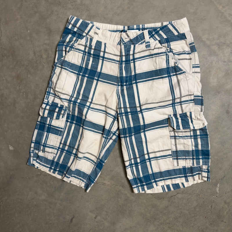 Vintage Machine Custom Co Cargo Shorts Mens 32 Baggy Y2K