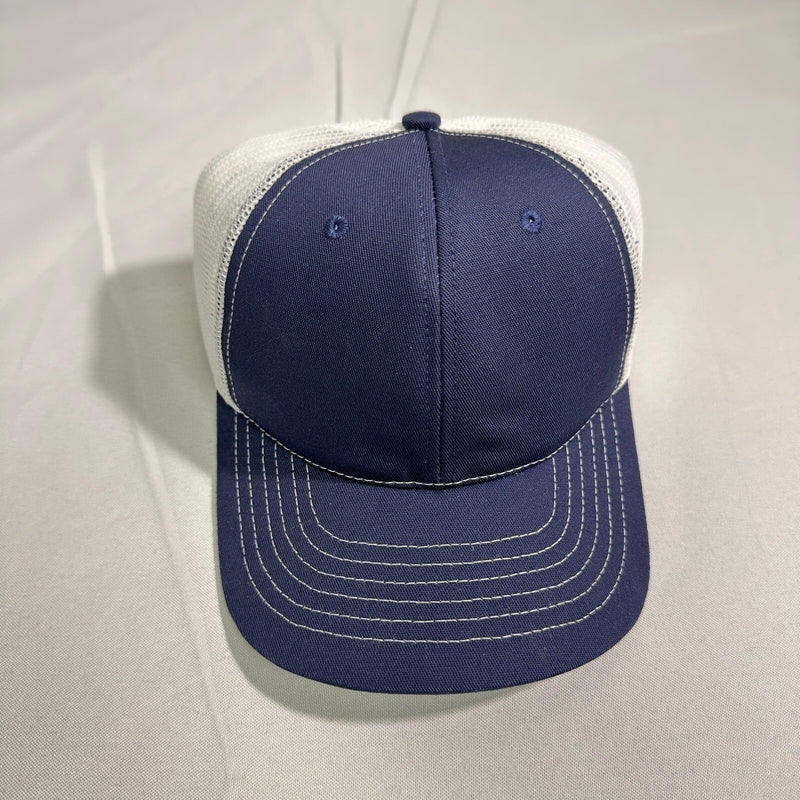 NWT JC Classics Trucker Hat Mens Navy White Snapback
