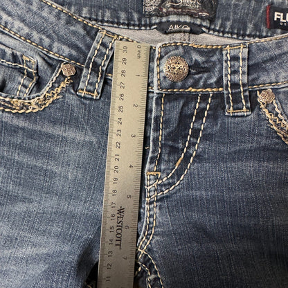 Silver Jeans Aiko Slim Bootcut Womens 26x31 Medium Wash