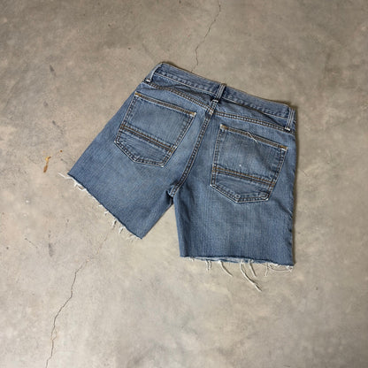 Vintage Arizona Jean Co Cut Off Jorts Mens 30 Blue Baggy Y2K
